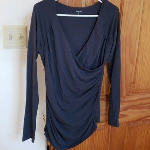 Dark navy top